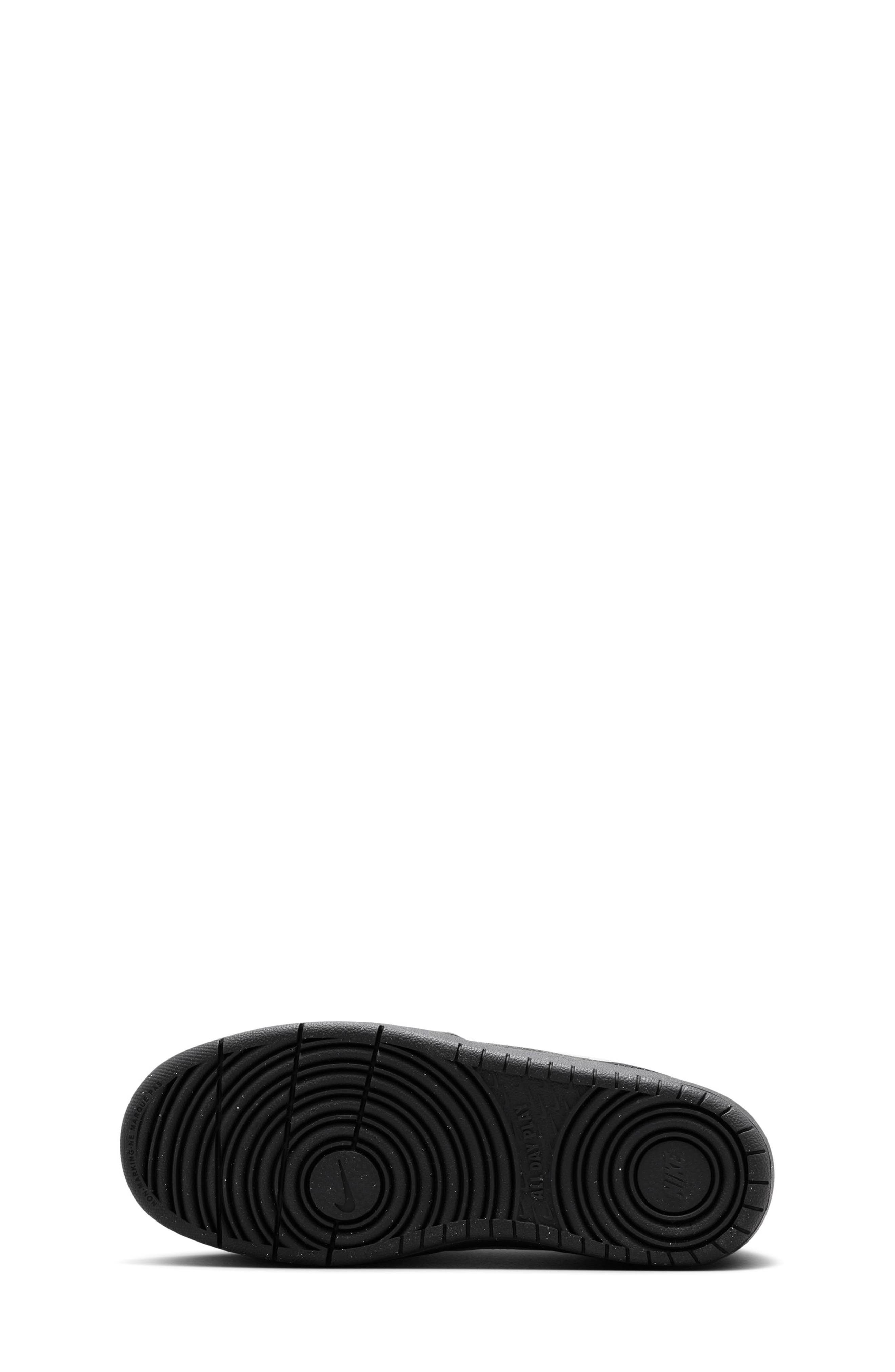Kids' Court Borough Low Top Sneaker, Alternate, color, BLACK/GRAY FOG