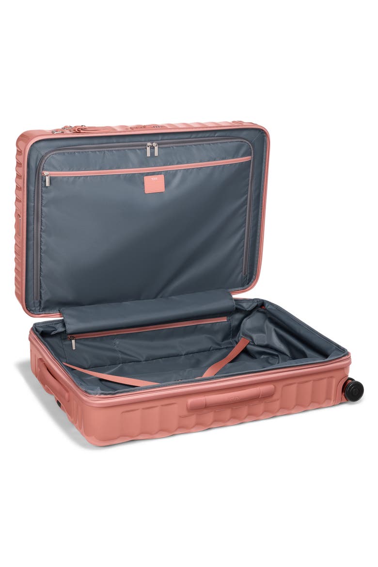 19 Degree Large Expandable Checked Luggage, Alternate, color, PINK CLAY