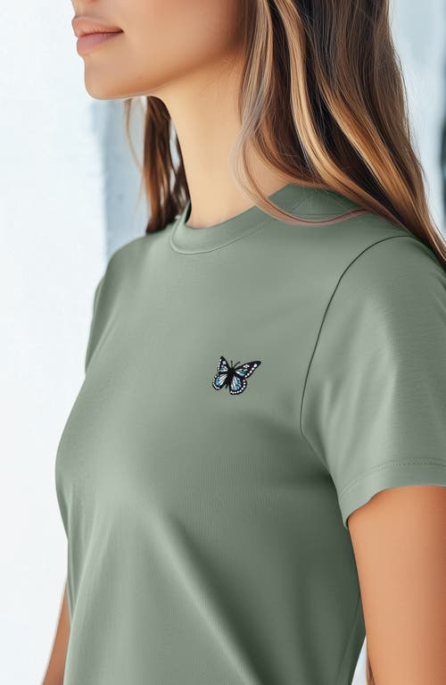 DALIX DALIX BUTTERFLY WOMENS RELAXED TEE