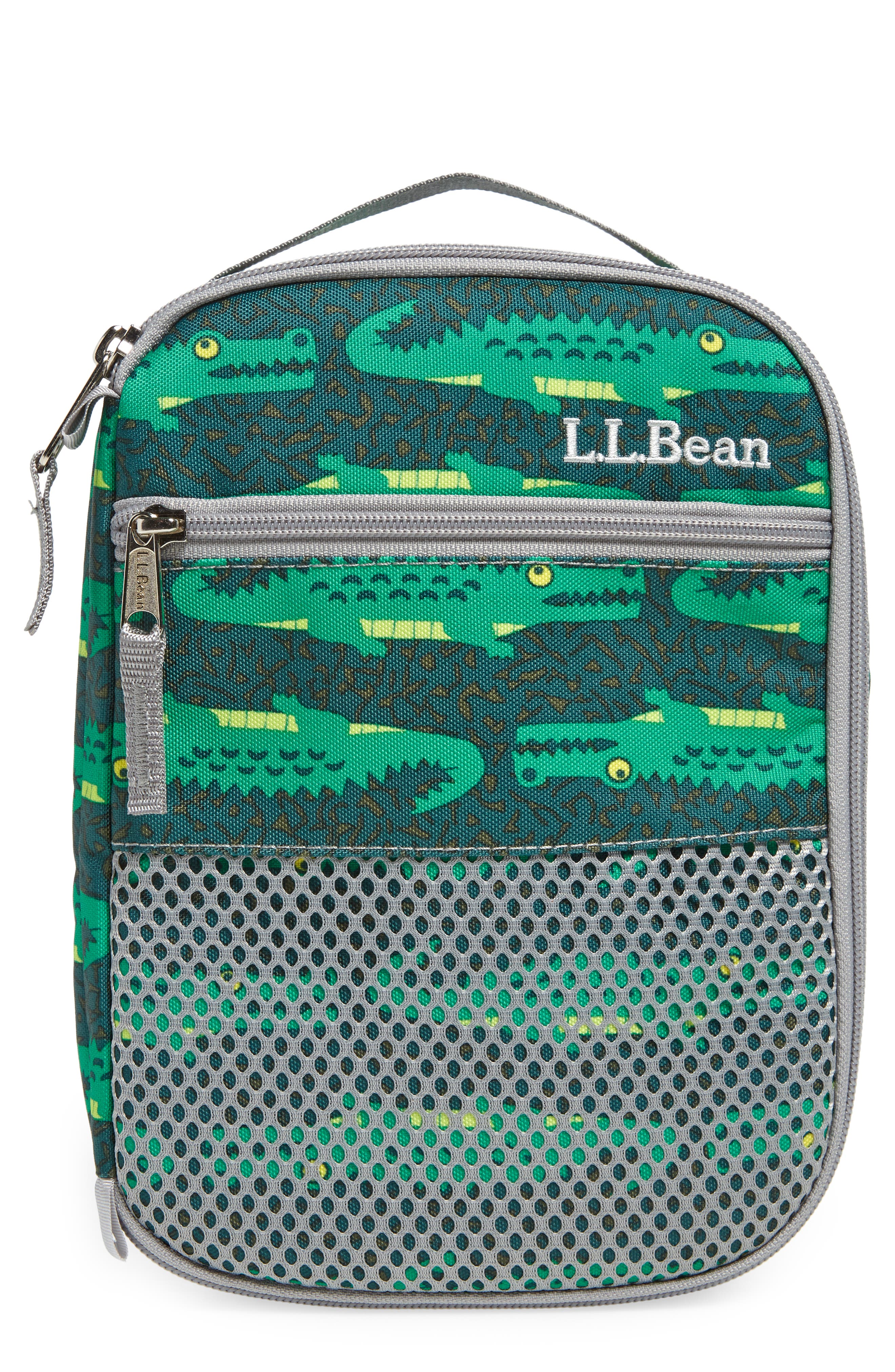 L.L.Bean Kids' Print Lunch Box, Main, color, 