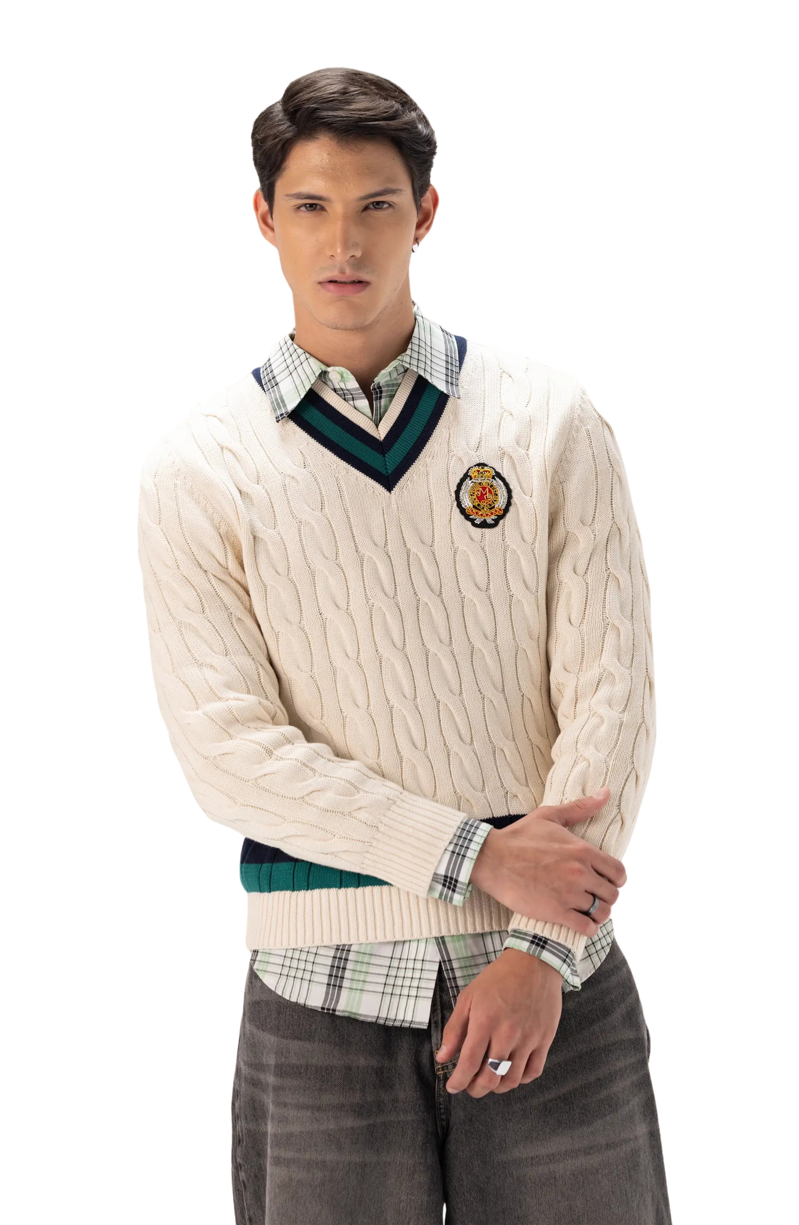 Cable Knit Cricket Sweater - image 5