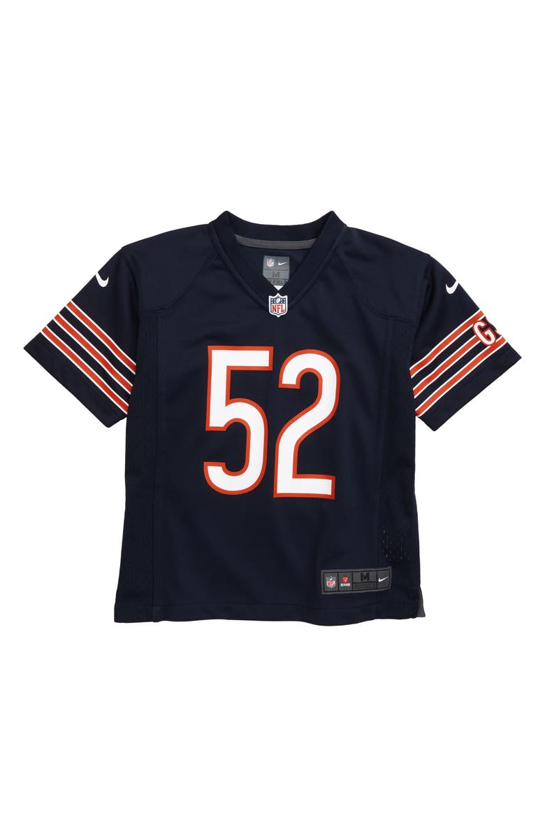 Nike NFL Logo Chicago Bears Khalil Mack Jersey, Main, color,
