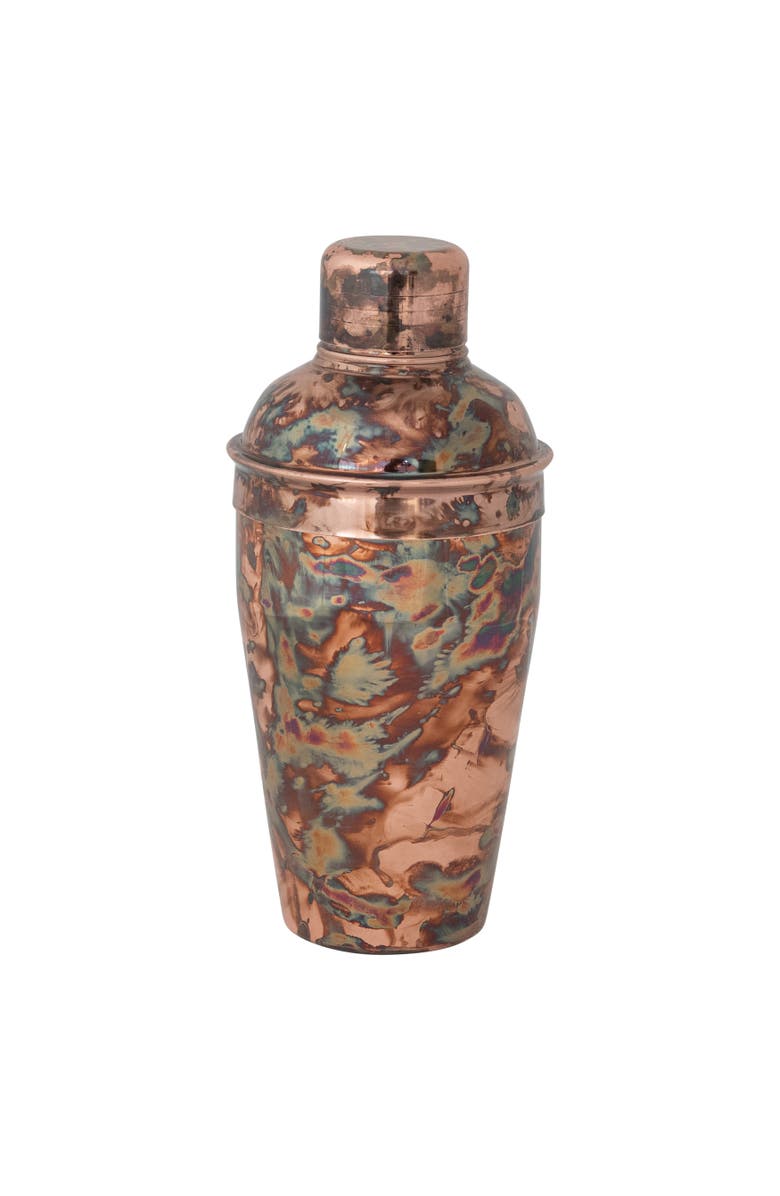 Storied Home Cocktail Shaker, Main, color, Copper