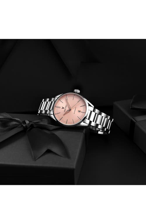 Vincero Icon Salmon Dial Automatic Bracelet Watch, 41mm In Salmon