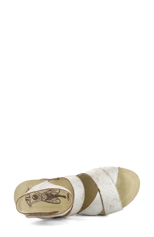 FLY LONDON FLY LONDON 'WEGE' LEATHER SANDAL