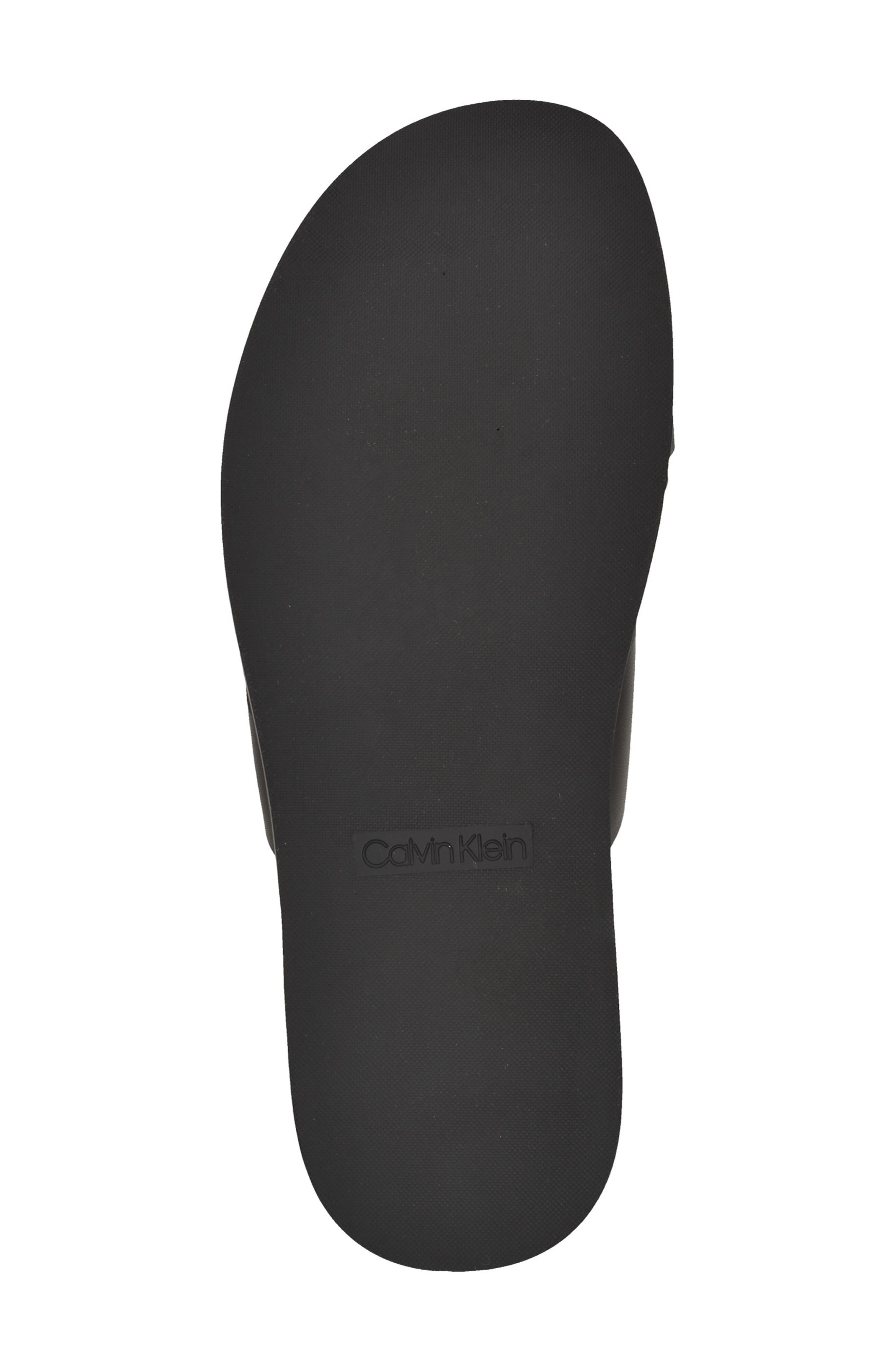 Calvin Klein Elern Slide Sandal, Alternate, color, Black
