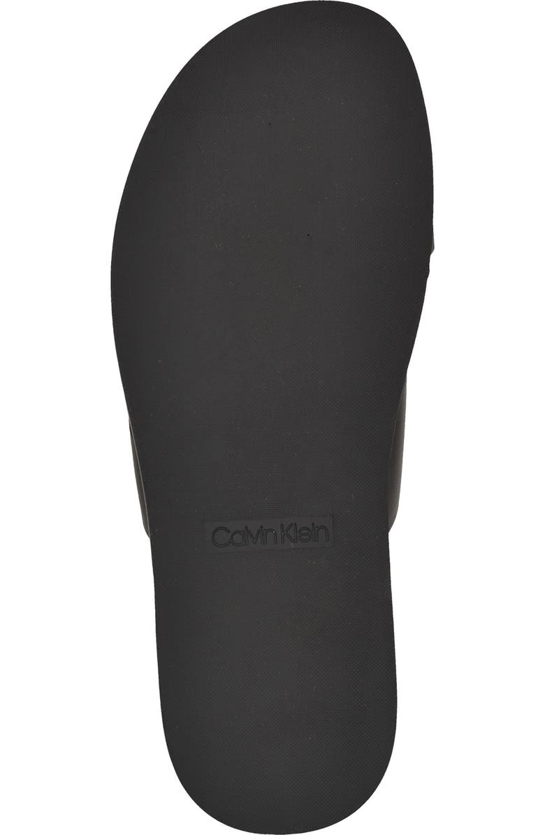 Calvin Klein Elern Slide Sandal, Alternate, color, Black