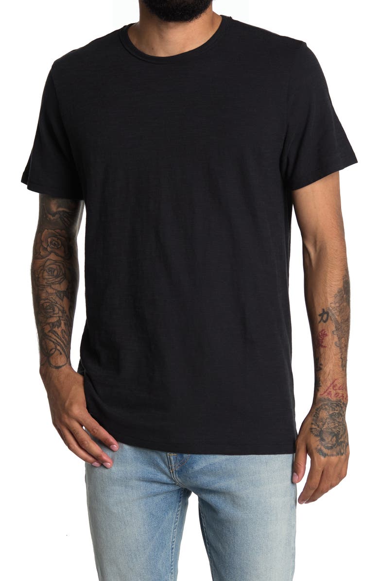 rag & bone Core Slub Knit T-Shirt, Main, color,
