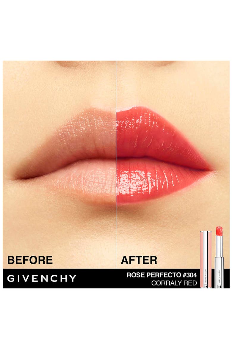 Rose Hydrating Lip Balm, Alternate, color, 304 CORAL RED