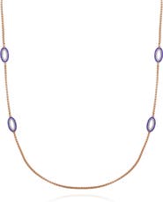 Vince Camuto Pavé Station Necklace