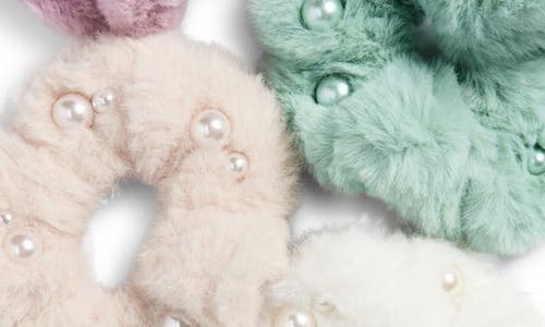 Capelli New York Kids' Assorted 8-pack Star Hair Scrunchies