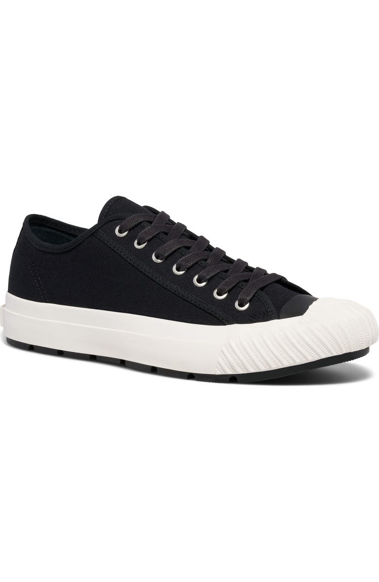 P.F. Flyers Grounder Low-Top Sneaker, Main, color, Black-Sea Salt