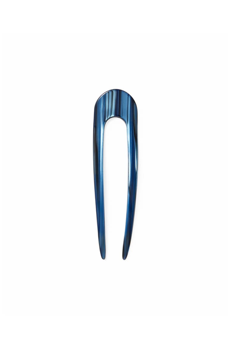 French Hair Pin, Main, color, Indigo