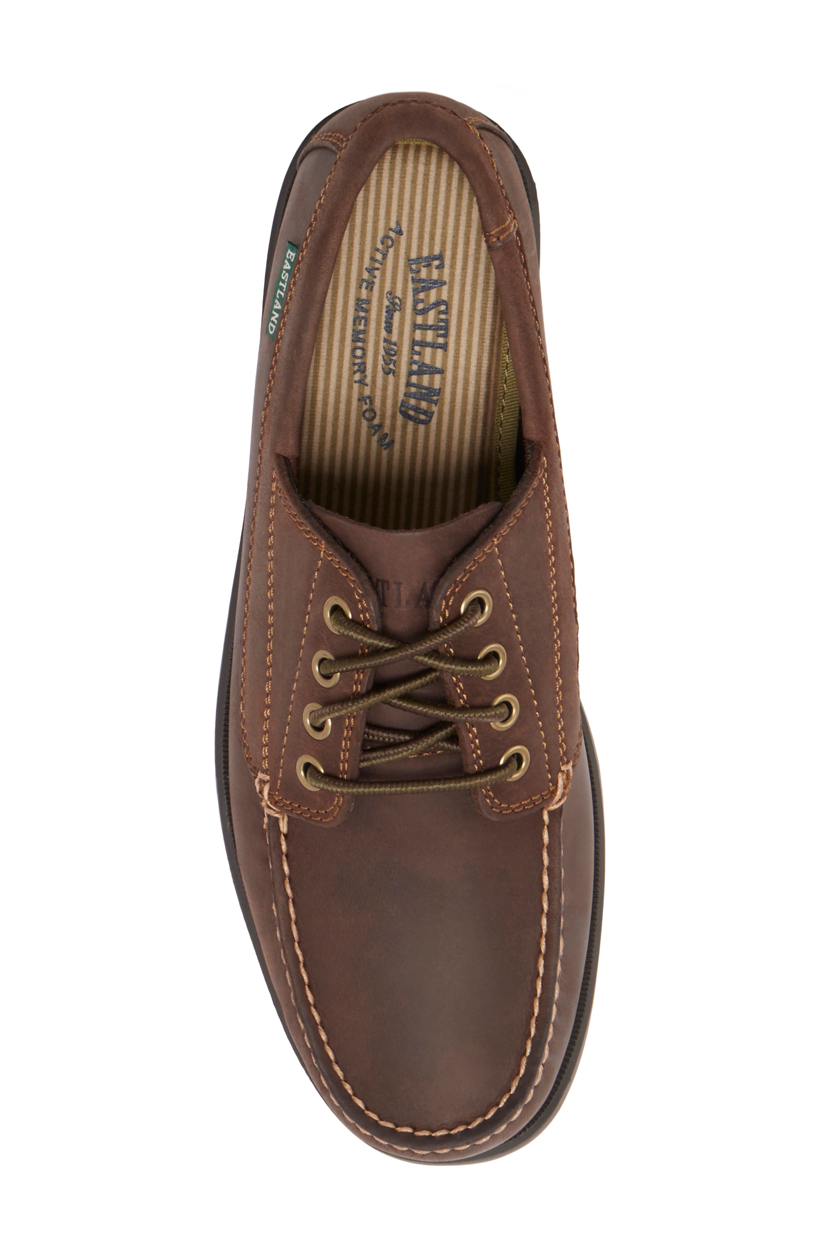 Eastland Falmouth Moc Toe Derby, Alternate, color, Bomber Brn