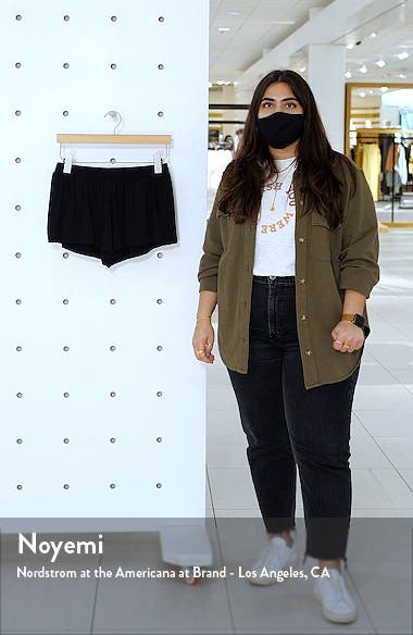 Eberjey Finely Not So Basic Pajama Shorts (Women) | Nordstromrack