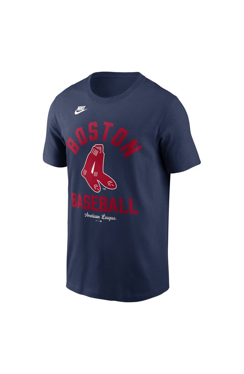 Nike Men's Nike Navy Boston Red Sox Cooperstown Collection T-Shirt, Alternate, color, Navy