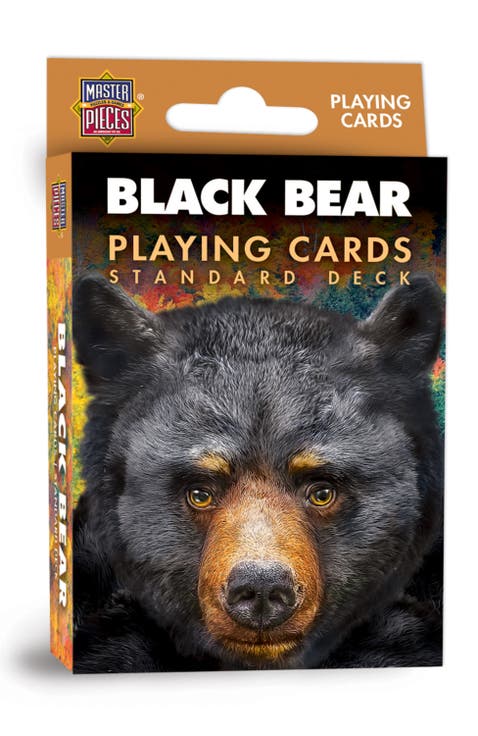 Black Bear Playing Cards