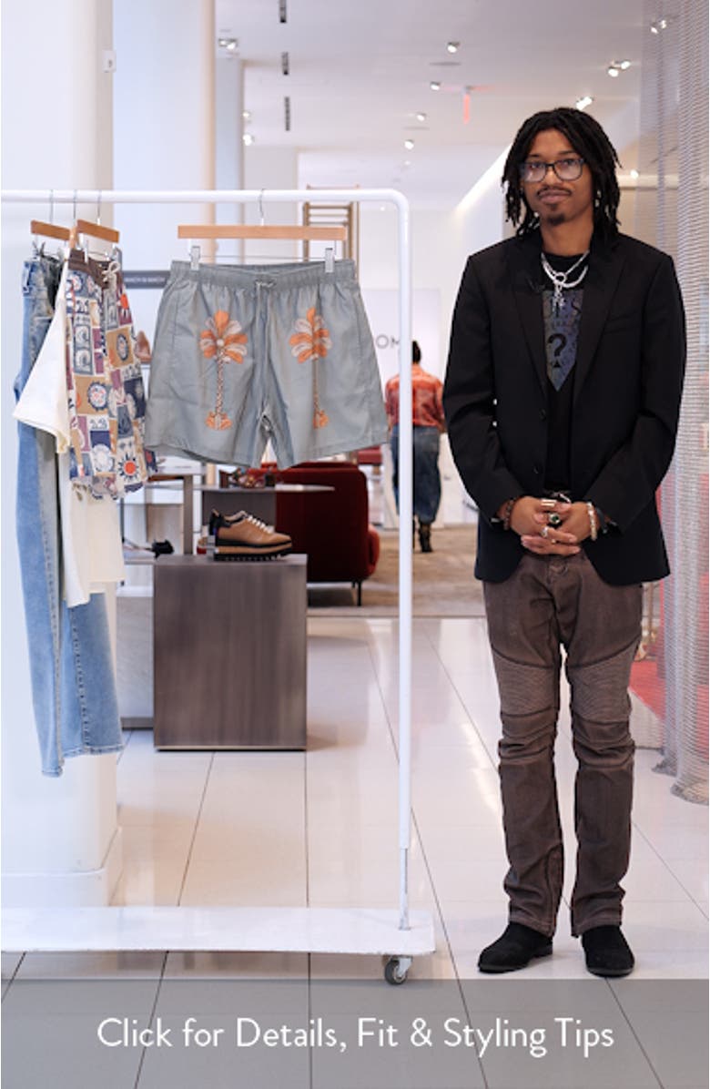 Printed Swim Trunks, sales video thumbnail