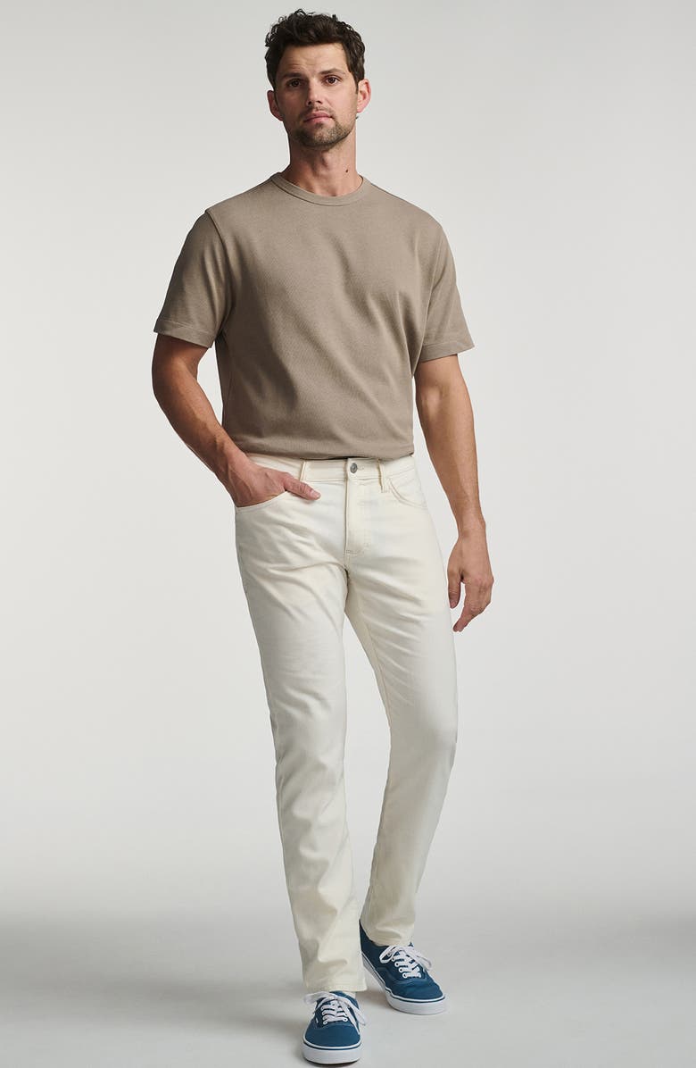 Mavi Jeans Jake Slim Leg Pants, Alternate, color, Off White
