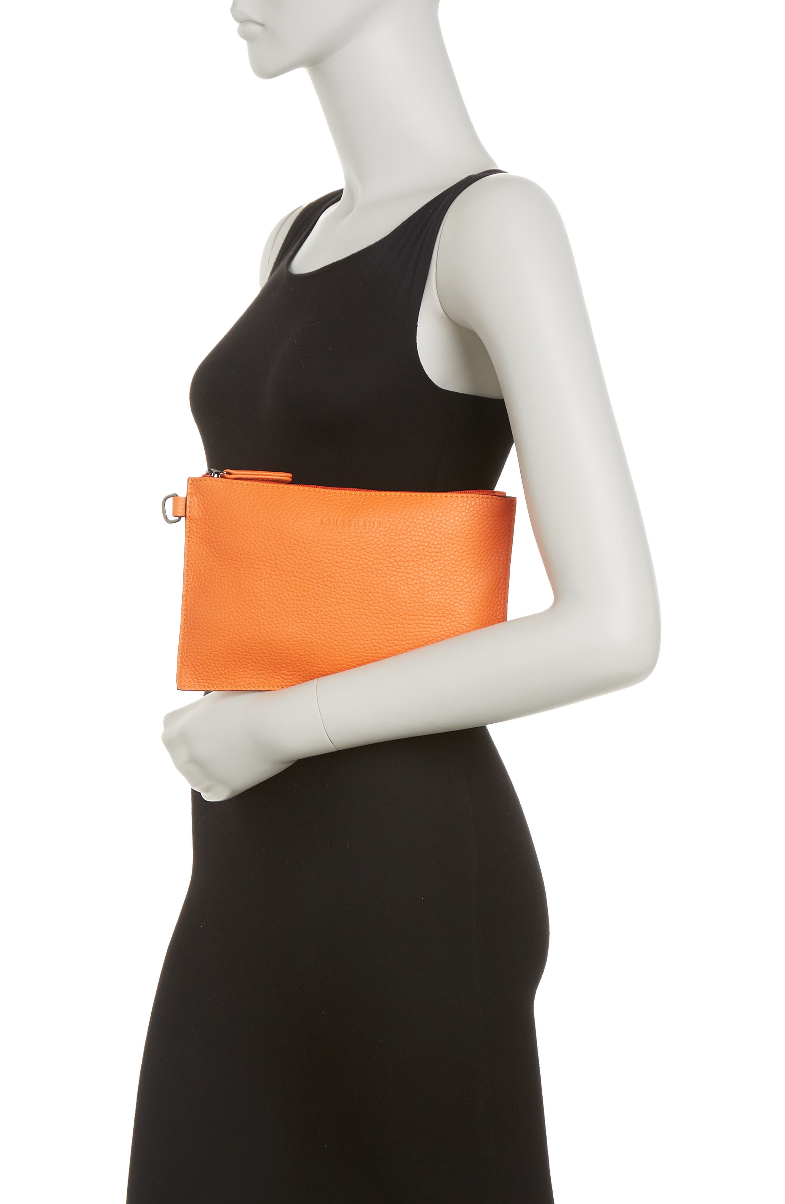 Longchamp Roseau Pouch, Alternate, color, 