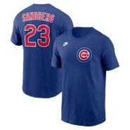 Nike Men's Nike Ryne Sandberg Royal Chicago Cubs Cooperstown Collection Name & Number T-Shirt