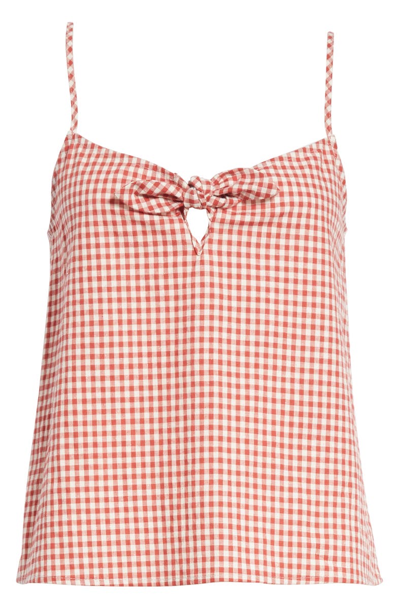Sézane Suzie Gingham Top, Alternate, color, 