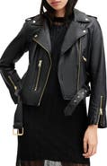 AllSaints Balfern Leather Biker Jacket