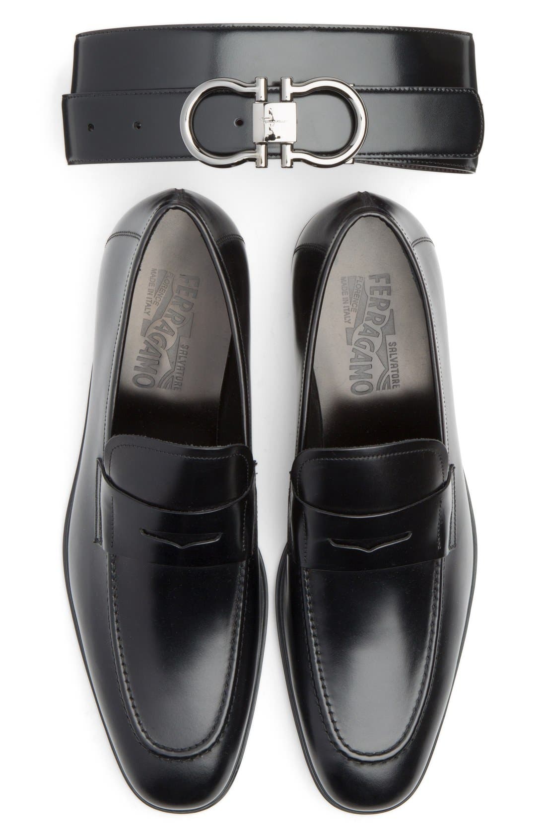 FERRAGAMO Salvatore Ferragamo 'Rocco' Penny Loafer, Alternate, color, 