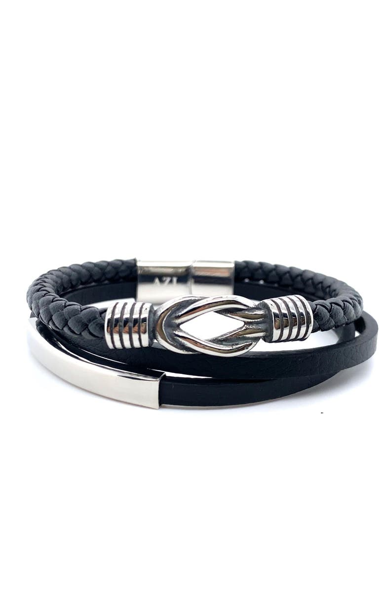 Anna Zuckerman Cormac Stack Men's Cuff, Main, color, Black