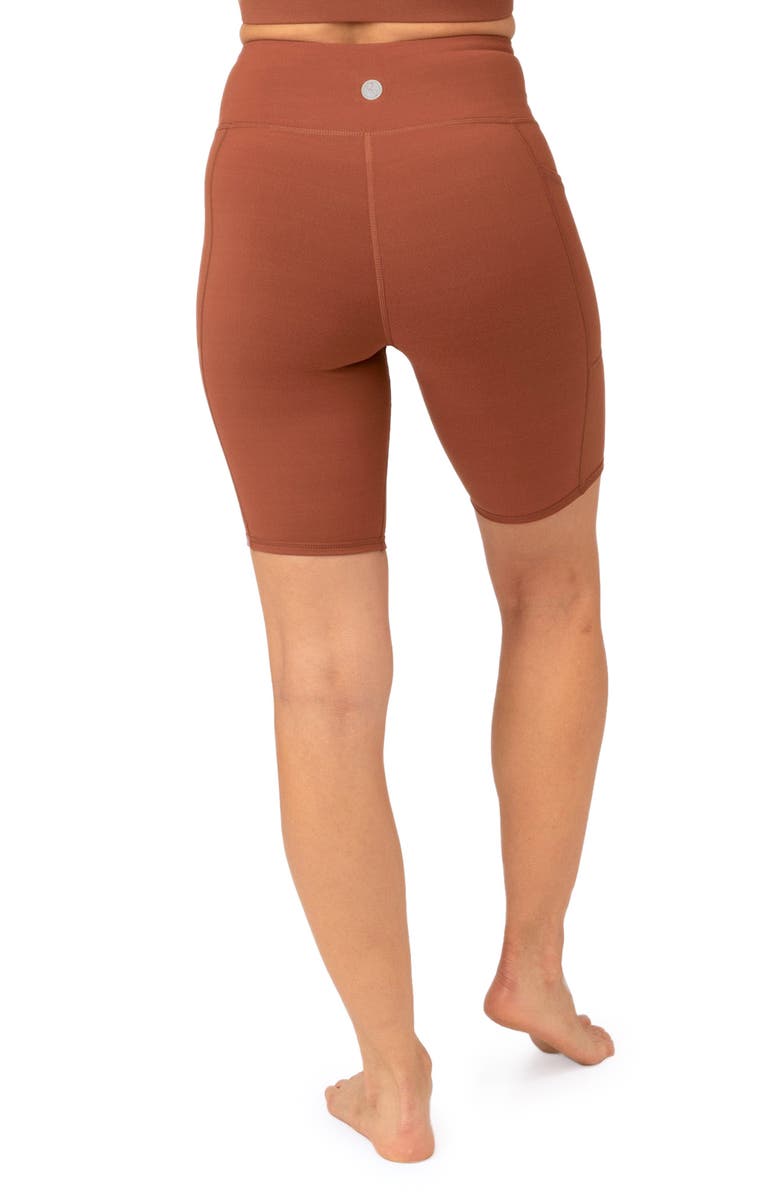 Threads 4 Thought Monica Bike Shorts, Alternate, color, Taro