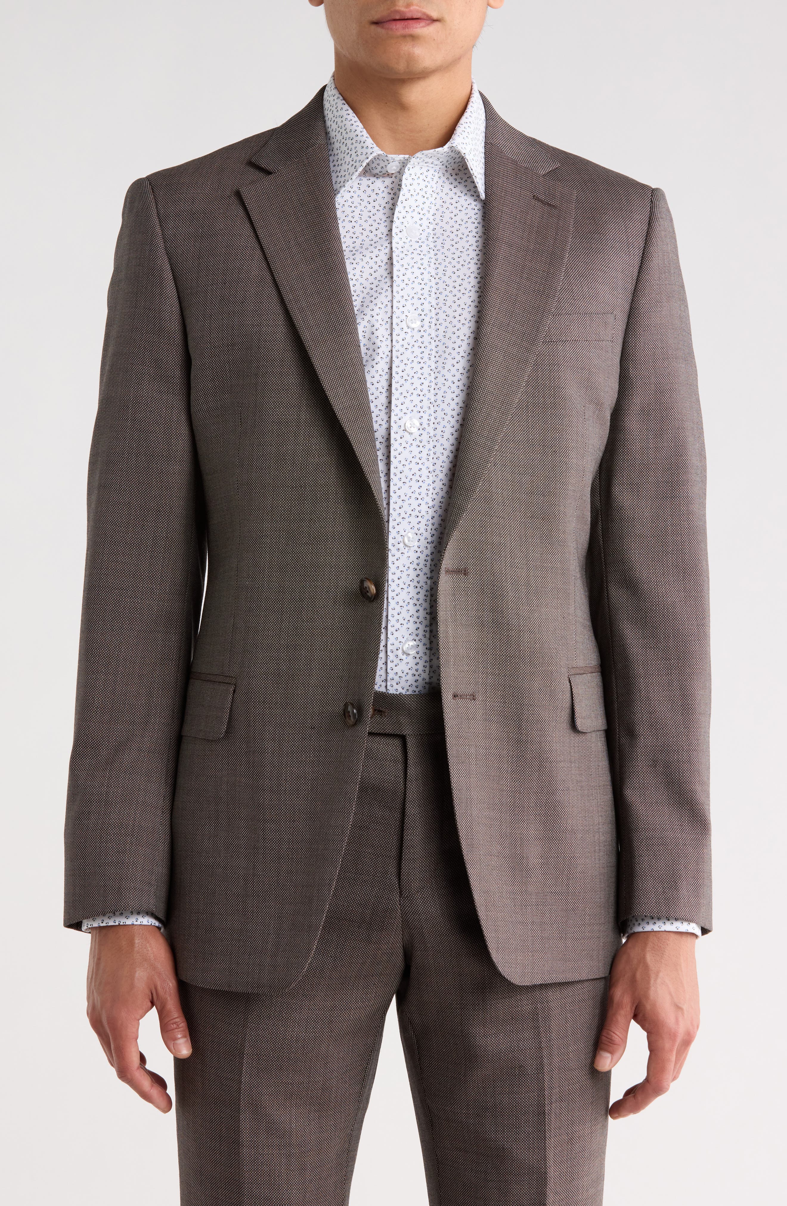 Original Penguin Wool Blend Two-Button Sport Coat