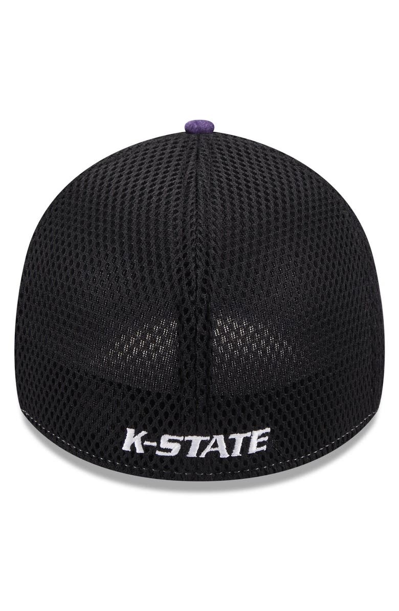 New Era Men's New Era Purple Kansas State Wildcats Shadowed Neo 39THIRTY Flex Hat, Alternate, color,