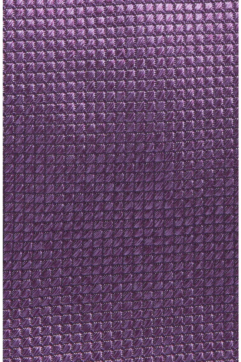 Solid Silk Tie, Alternate, color, PURPLE