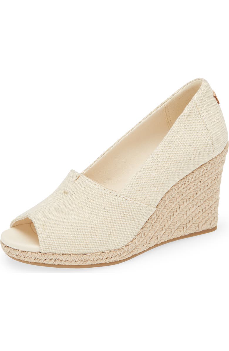 TOMS Michelle Espadrille Wedge Sandal, Main, color, Natural Natural