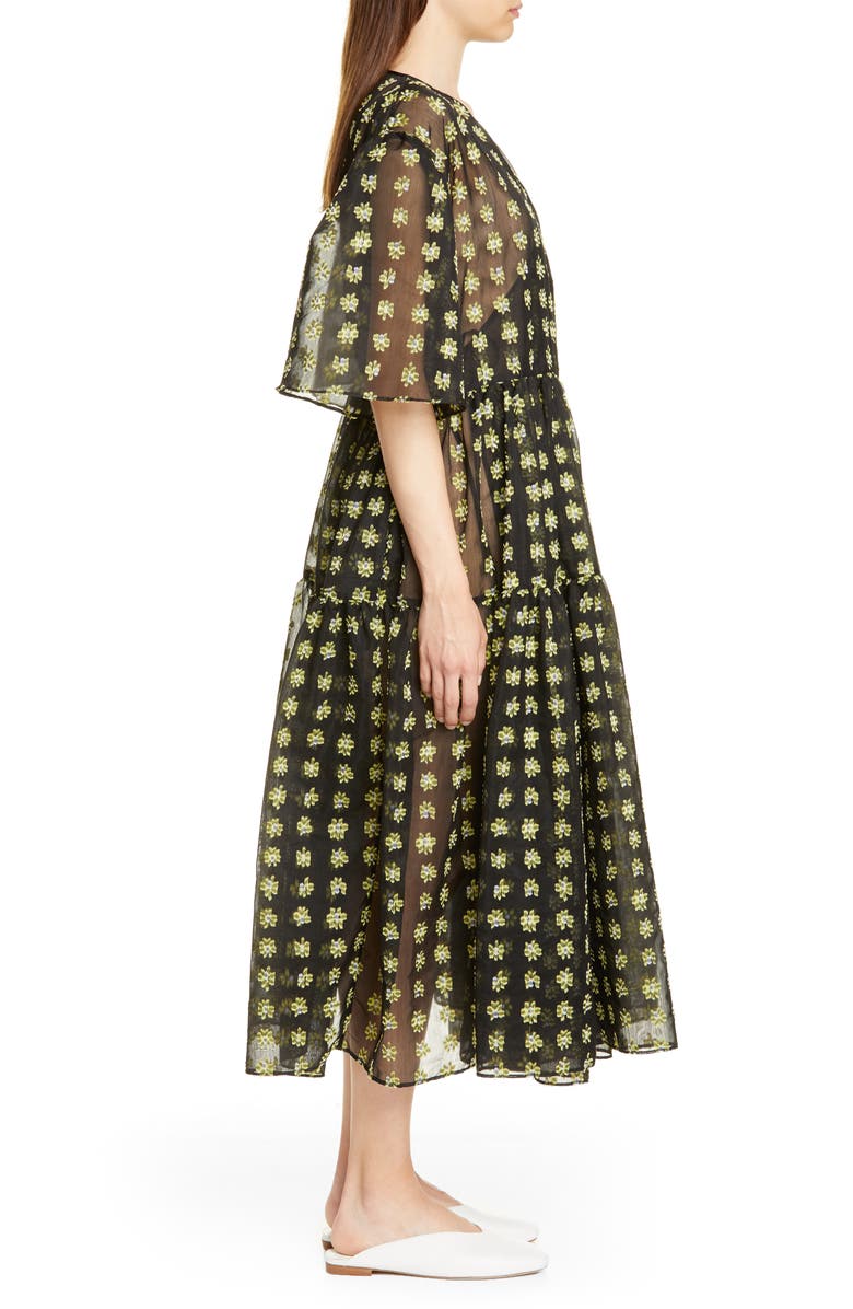 Cecilie Bahnsen Patricia Wrap Dress, Alternate, color,