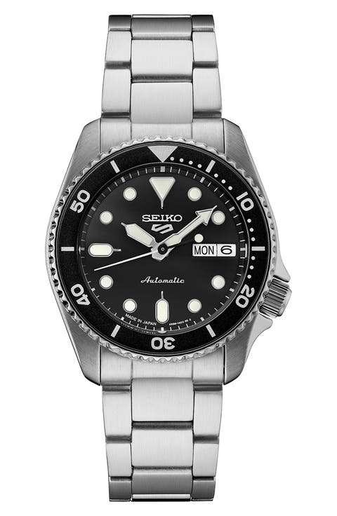 5 Sports Automatic Bracelet Watch, 38mm