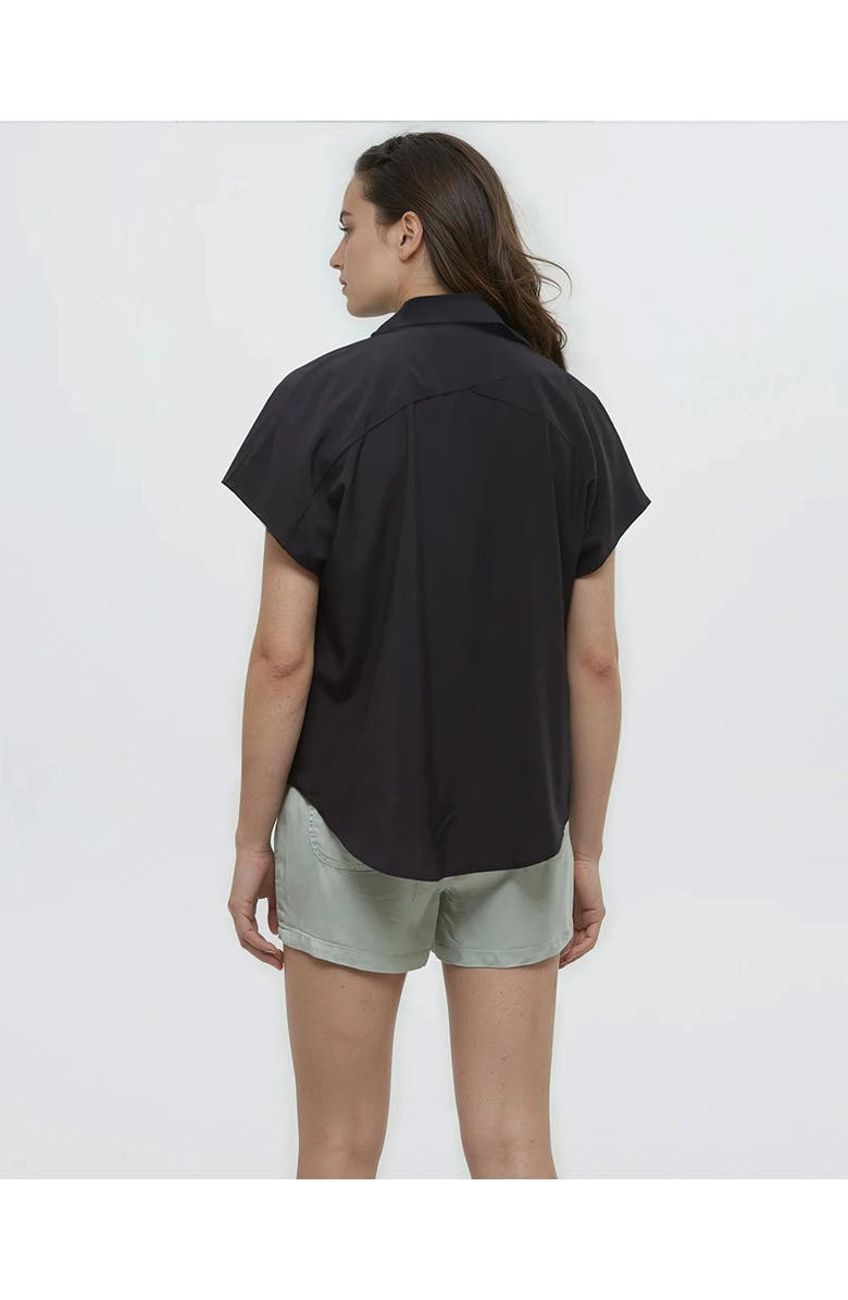 tentree Harding Shirt, Alternate, color, Meteorite Black