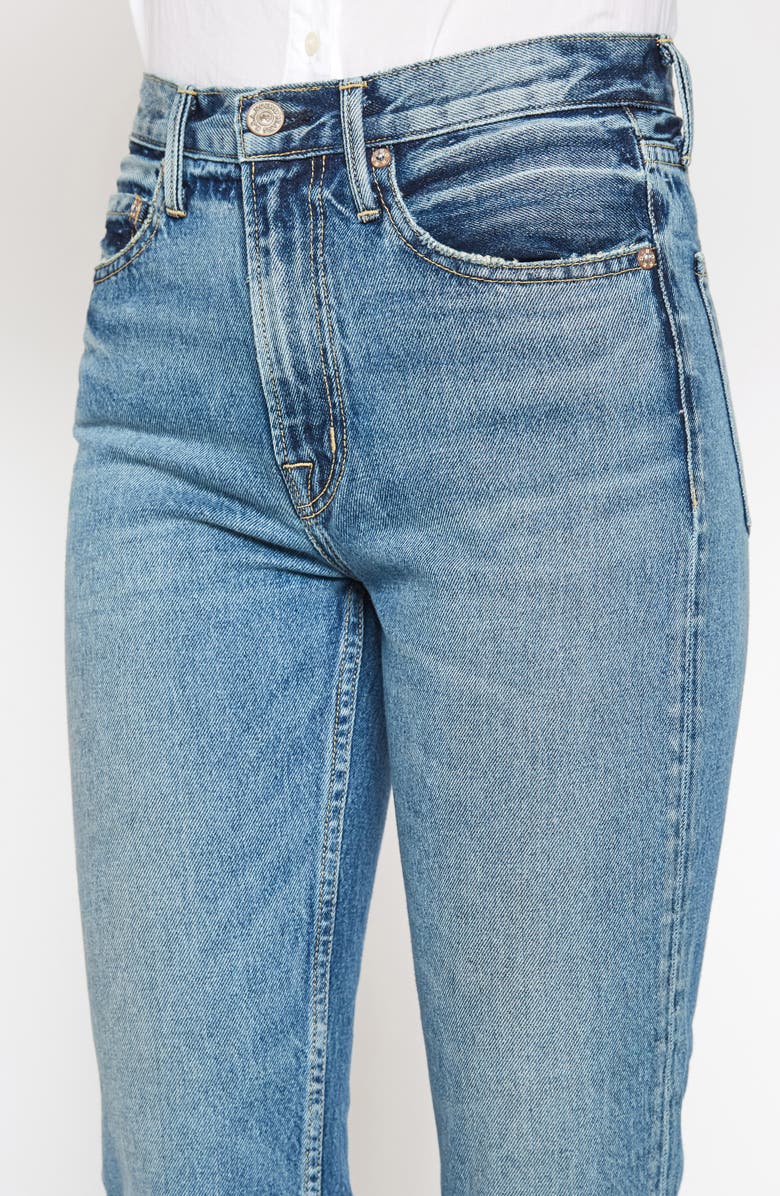 NOEND Claude High Waist Ankle Straight Leg Jeans, Alternate, color, 