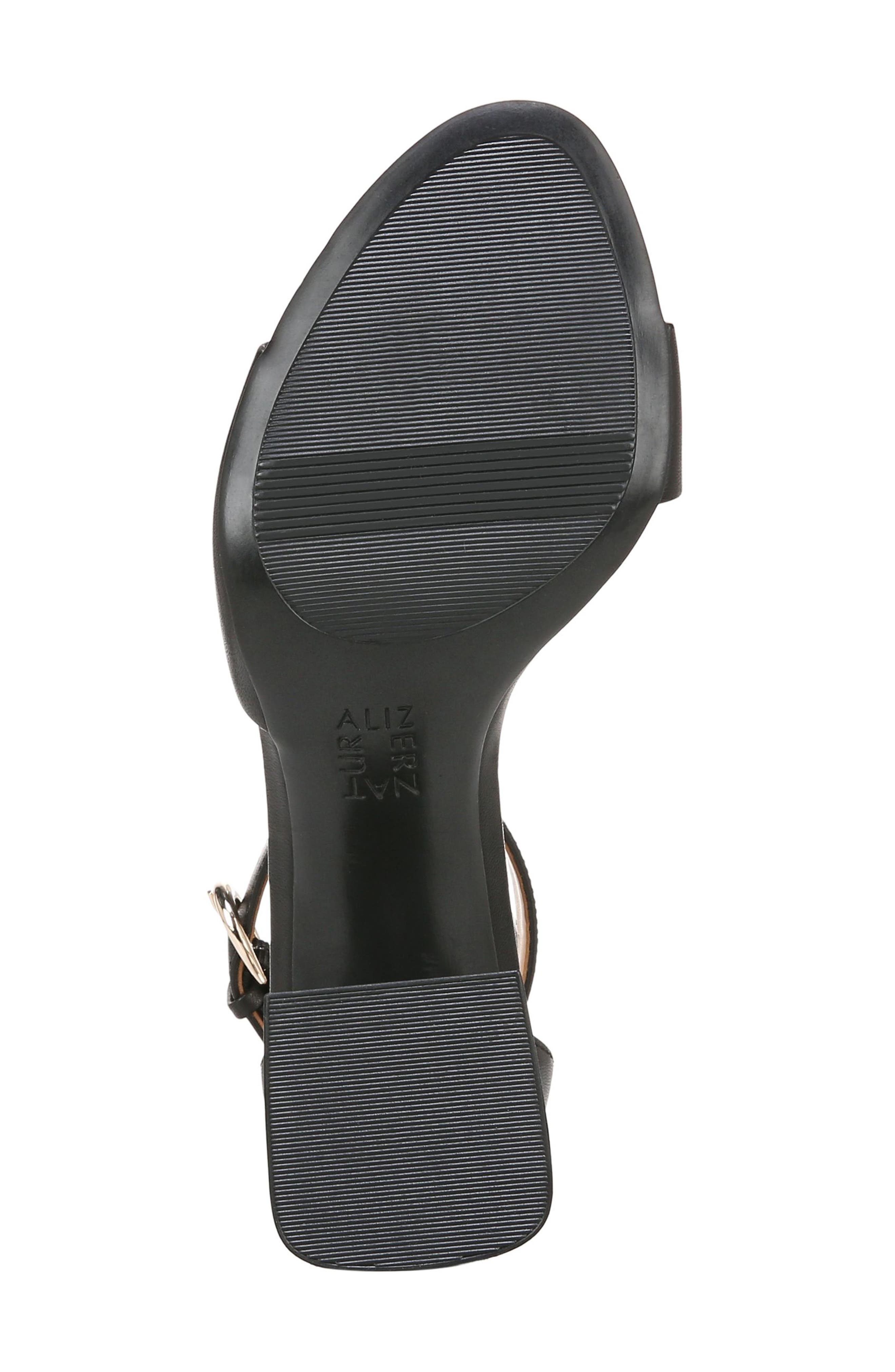 Naturalizer Verly Ankle Strap Flare Heel Sandal, Alternate, color, 