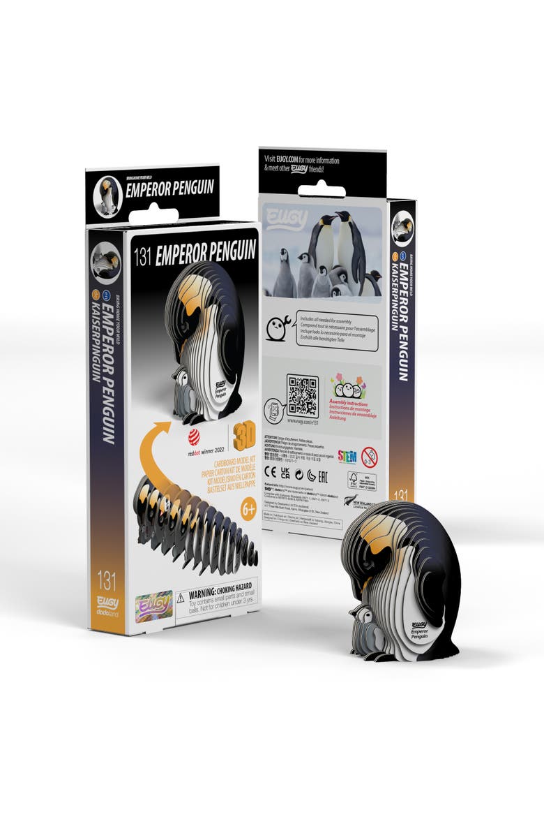 Emperor Penguin 3D Puzzle - contains 30 puzzle pieces, Main, color, None