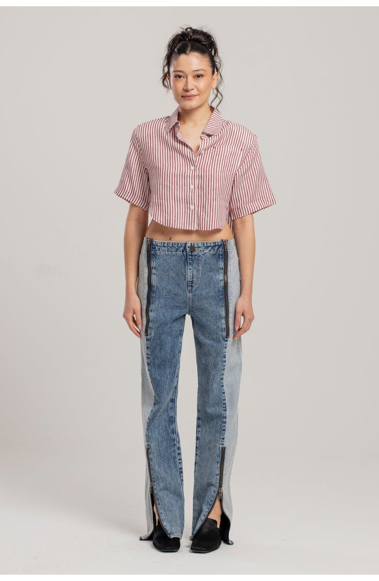 PCFG Free Heaven Inside Out Blue Jeans, Alternate, color, Blue