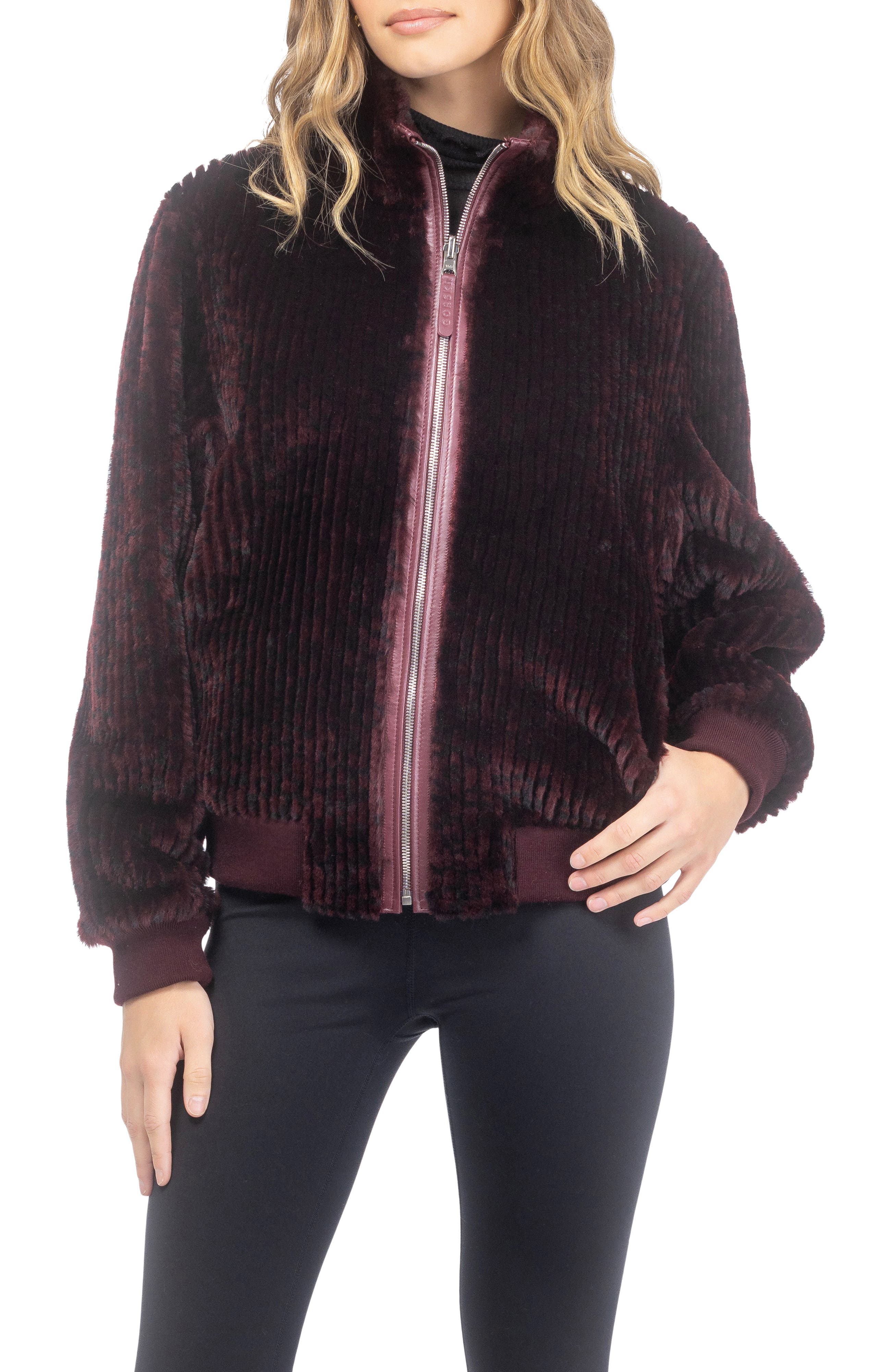 Burgundy/Black