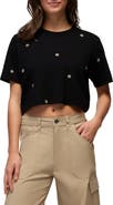 prAna Daisy Embroidered Crop Top