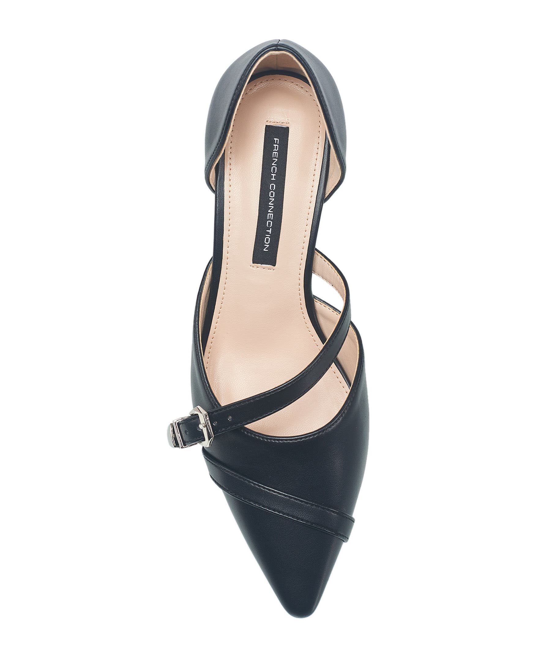 French Connection Ladies Elly Heel, Alternate, color, Black