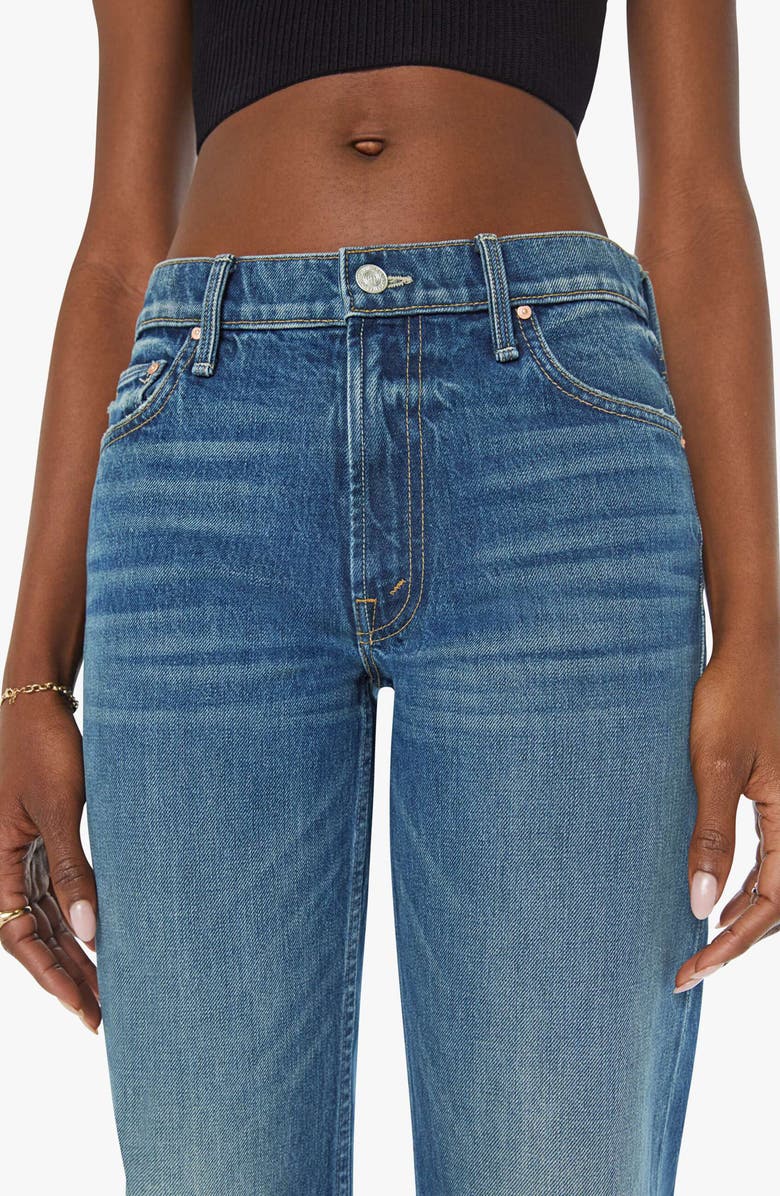 MOTHER The Reifler High Waist Jeans, Alternate, color, After Midnight