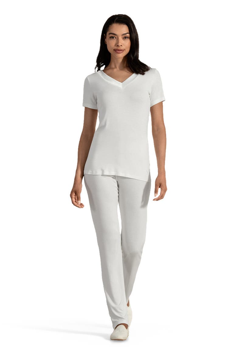 Ingella Women's pajamas, Main, color, White