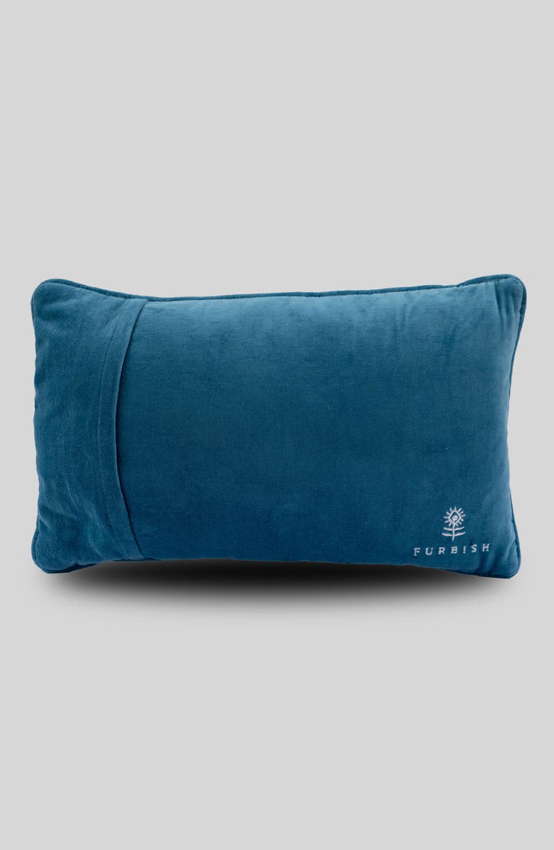 Furbish Caddie Issues Needlepoint Pillow, Alternate, color, Caddie Issues