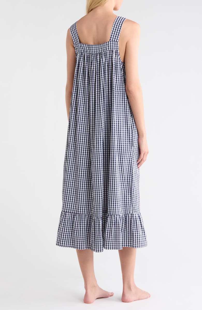 Nordstrom Cotton Shirting Nightgown, Alternate, color,