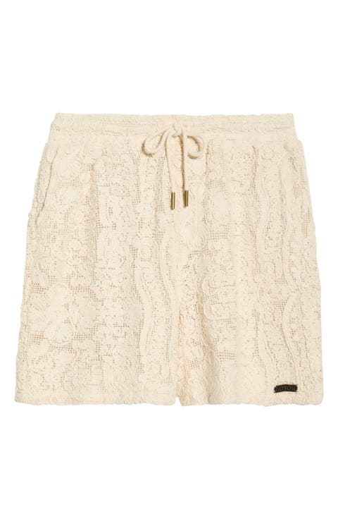 Mind Maze Lace Knit Shorts