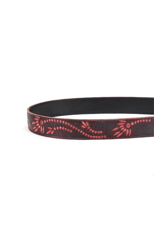 Bed Stu Mohawk Belt In Black